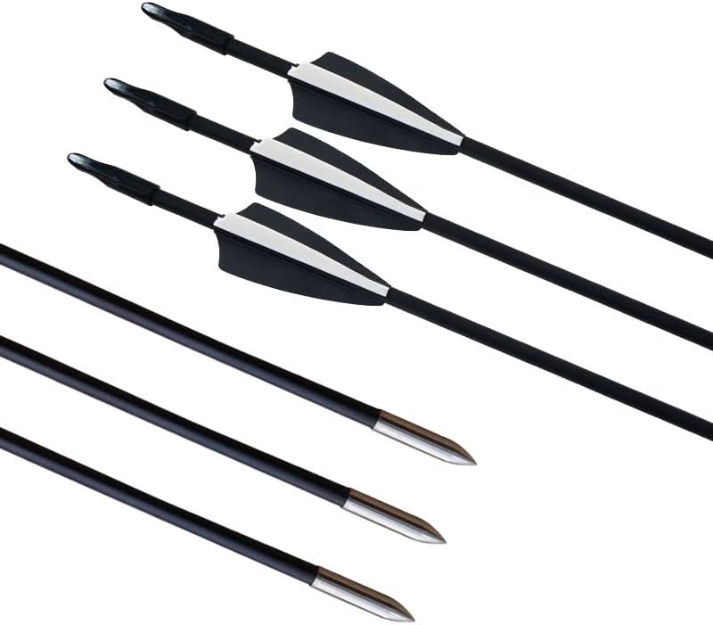 gpp Archery Beginner's First Arrows (30" Fiberglass Target Archery Arrows) - 12 Pack - Image 4