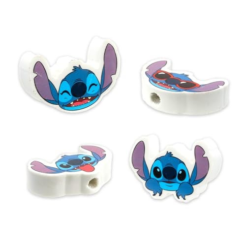 Disney 10 Count Stitch Mechanical Pencils for Classroom Set - School Supplies Bundle with 10 Pencils, 4 Erasers, Plus Stickers, More | Lilo and Stitch School Supplies for Kids, Boys, Girls - Image 3