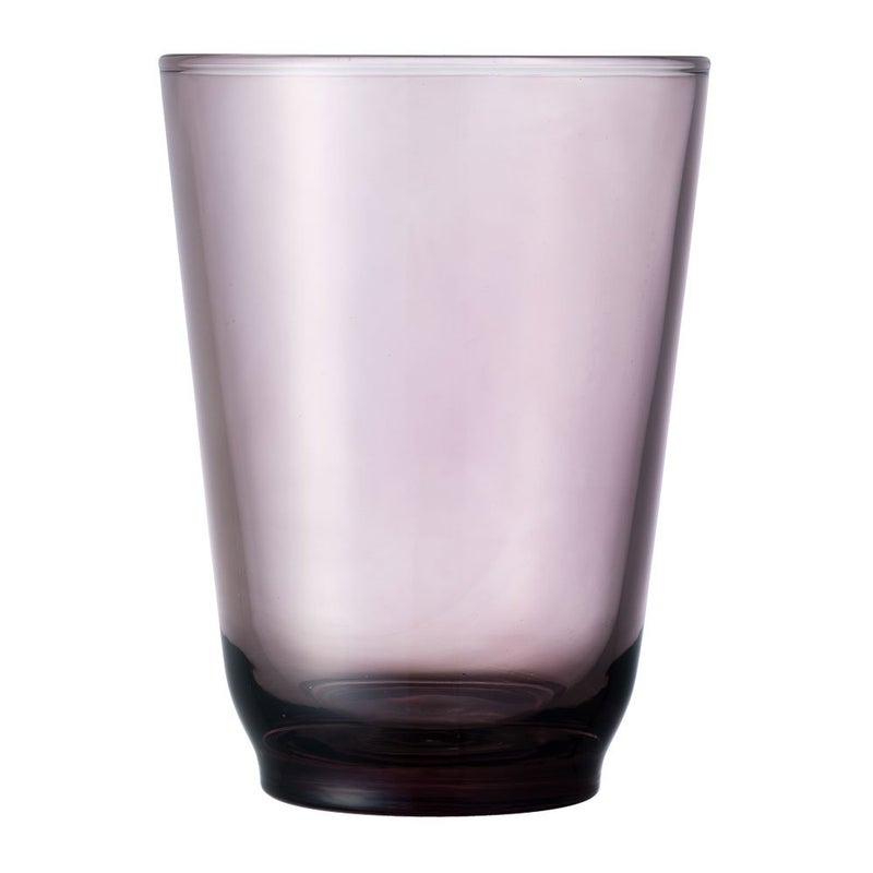Kinto 26879 Glass HIBI Tumbler 118 fl oz 350 ml Purple