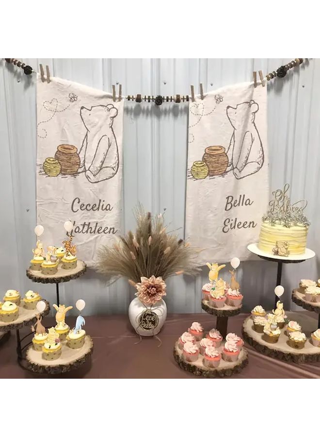 48 Piece Winnie The Pooh Insert Card Set Birthday Party Decoration Sign Gift - Image 5