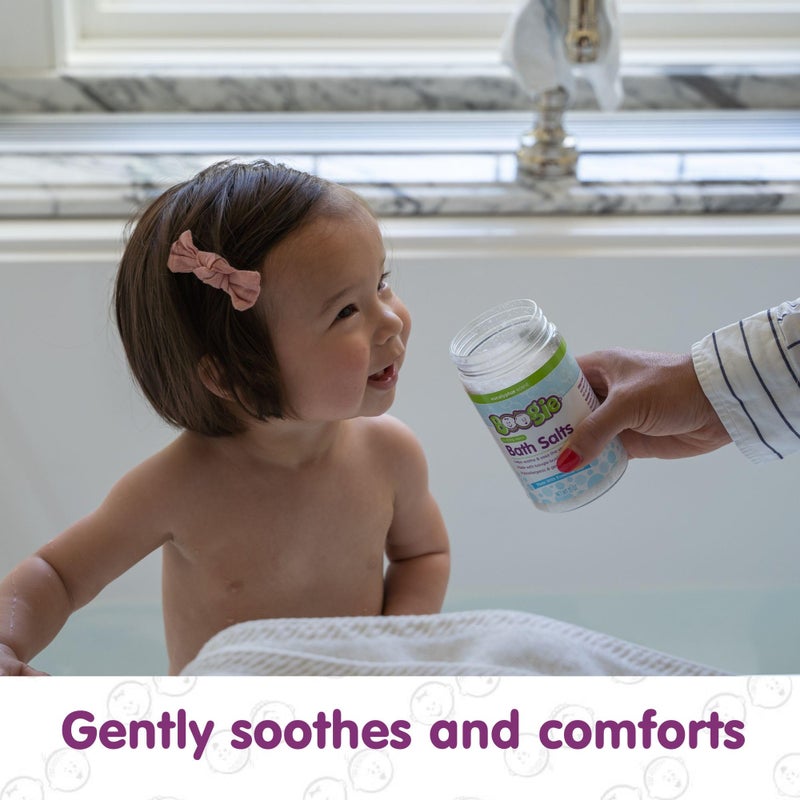 Boogie Wipes أملاح استحمام بوغي للأطفال، أملاح استحمام مهدئة، مشتقة طبيعياً، مصنوعة من زيوت أساسية طبيعية، يوكاليبتوس، 15 أونصة، عبوة من 1 - Image 3