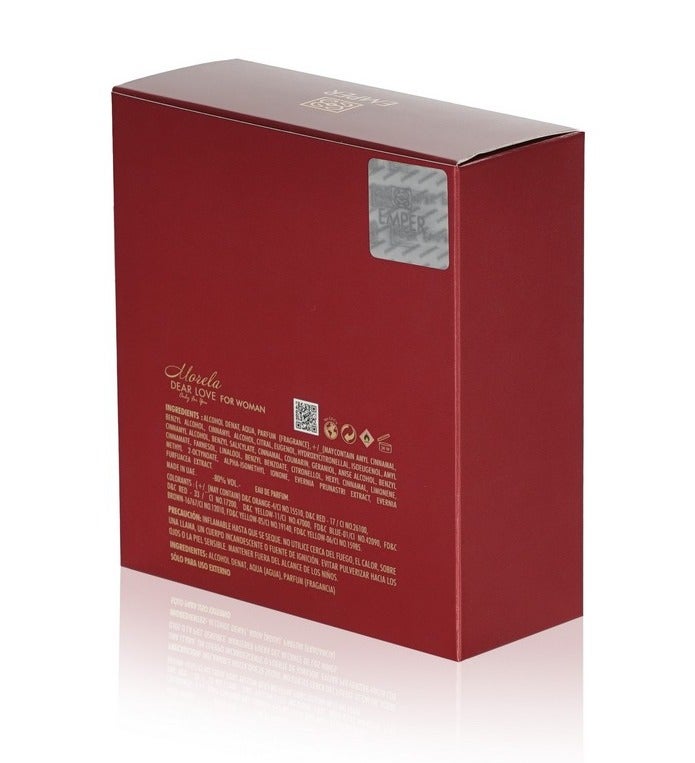 emper Morela Dear Love Only for You Eau De Parfum For Women - 80ml - Image 5