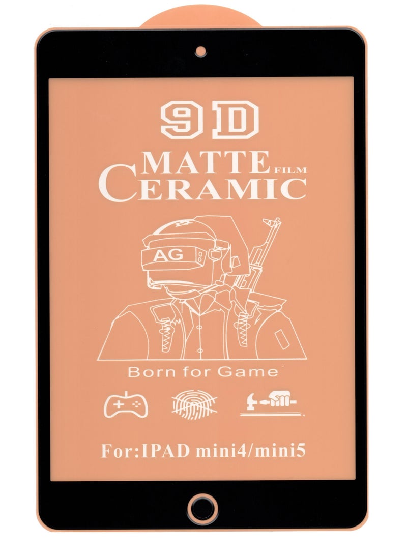 Waldic Ceramic Film Screen Protector For Apple ipad Mini 4 - Black  - Image 1