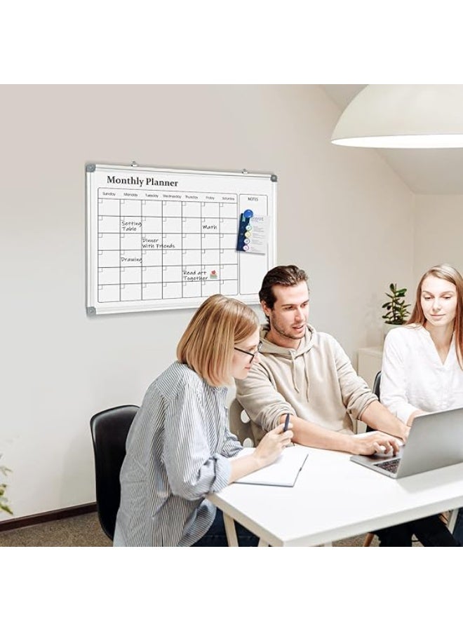 Generic White Board Included Aluminum Frame Designed With Practical Design For Students 40x60cm  - Image 3