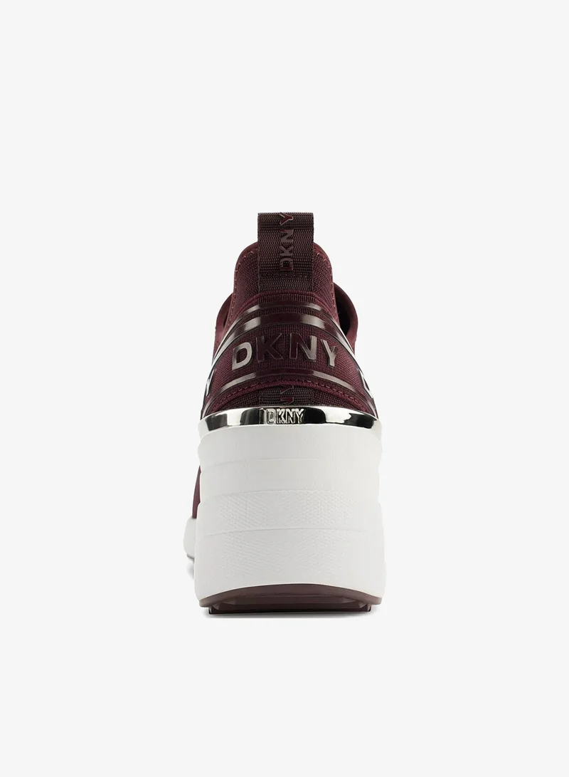 DKNY Keeva Slip On Wedge Sneakers
