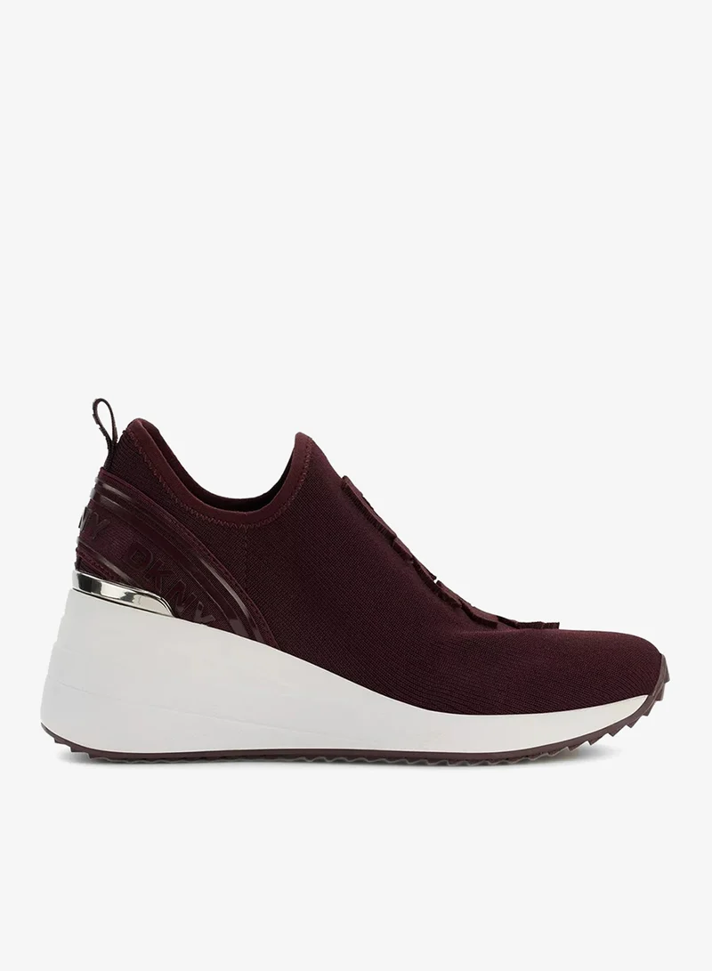 DKNY Keeva Slip On Wedge Sneakers