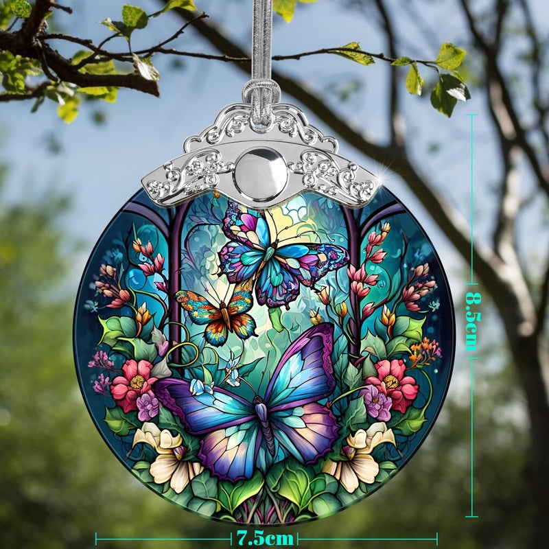 Jocidea Butterfly Christmas Ornament  Jocidea Butterfly Ornaments for Christmas Tree  Butterfly Christmas Decor  Butterfly Lovers  Butterfly Gifts - Image 2