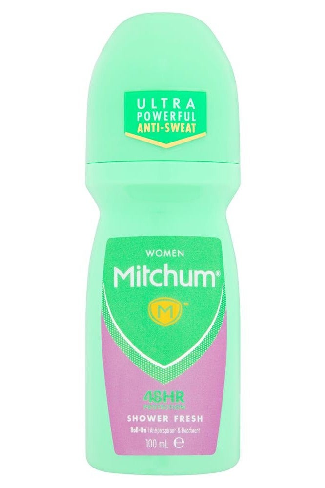 ميتشوم مزيل عرق ومضاد للتعرق رول أون للنساء برائحة منعشة، حماية تدوم 48 ساعة، 100 مل - Image 1