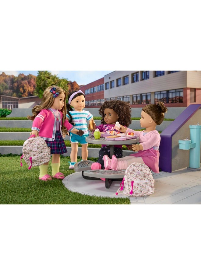 American Girl - Truly Me 18-Inch Doll Hungry For Hot Lunch Playset With Sandwich, Soup, Fruit, And Brownie, For Ages 6+ - Image 1