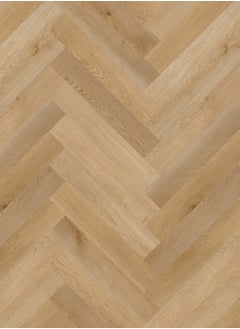 Suntecwood Suntecwood SPC Rigid Core Luxury Vinyl Flooring 635*127 mm | Chevron Flooring|6mm Thick | 1mm IXPE Padding | Waterproof| Scratch Resistant | Comfort & Quiet | Easy Click Lock for Home | Office | Commercial Use | Classic oak-1|  - Image 5