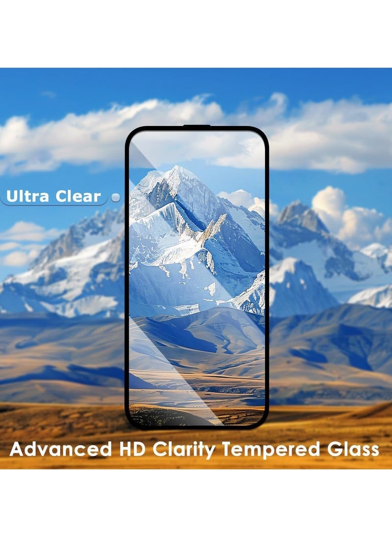 Generic - 1 Pack for iPhone 16 Screen Protector [Support Fingerprint Unlock], High definition transparent anti-scratch, no bubbles, easy to install - Image 1