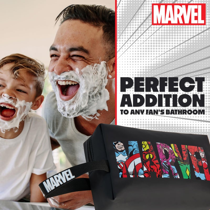 Marvel Mens Toiletry Bags - Travel Toiletries Bag Hanging Wash Bag For Men And Teenagers Holiday Gym - Gifts For Him - Image 3
