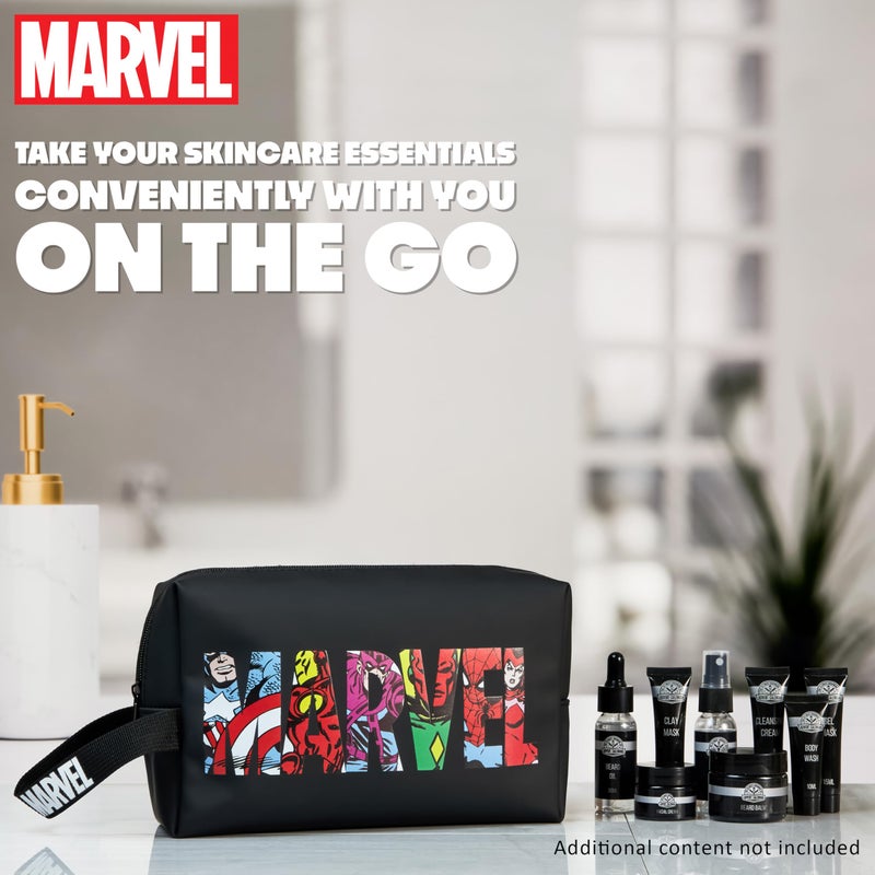 Marvel Mens Toiletry Bags - Travel Toiletries Bag Hanging Wash Bag For Men And Teenagers Holiday Gym - Gifts For Him - Image 2