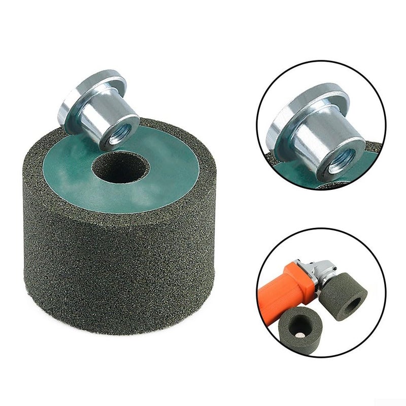 Rotary Emery Polishing Grinding Wheel 60 Grit With Nut For Angle Grinder Stone Abrasive Tool - Image 5