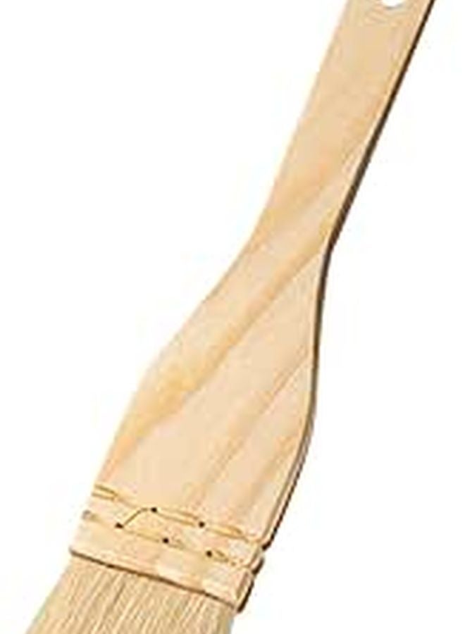 Wool Basting Brush for BBQ Grill and Baking Soft Bristles for Oil and Marinade Kitchen Tool - Image 1