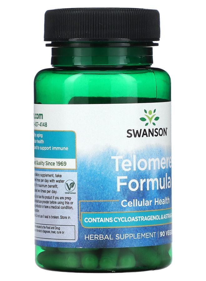 SWANSON Telomere Formula 90 Veggie Caps - Image 2