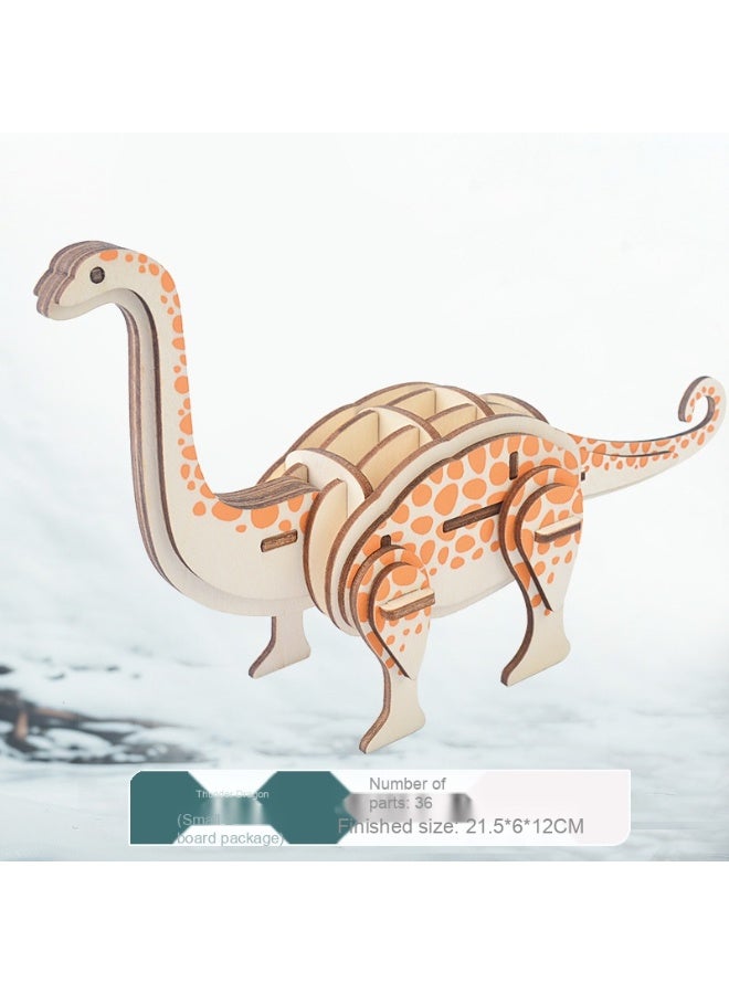 لعبة نموذجية ثلاثية الأبعاد للأطفال من الخشب،Puzzle تجميع ثلاثي الأبعاد