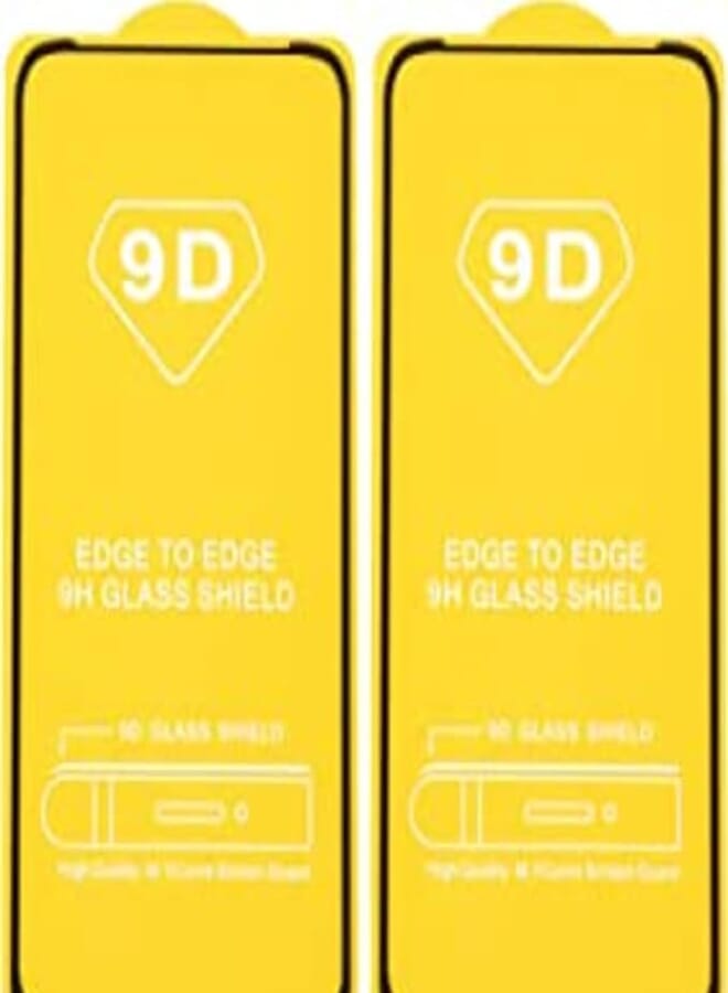 Dragon High Quality Set of 2 Glass Screen Protectors For Huawei Nova 7i - Clear Black