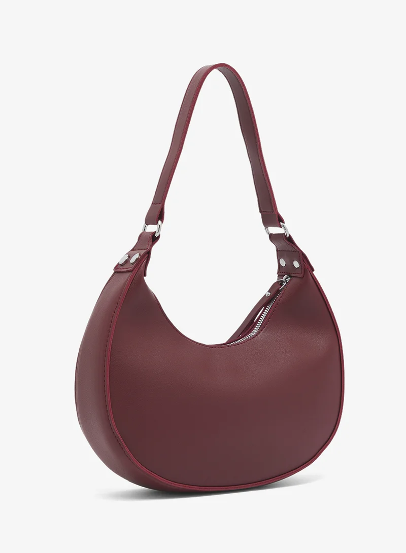 ايلا حقيبة كتف كلاسيكية من البولي يوريثان