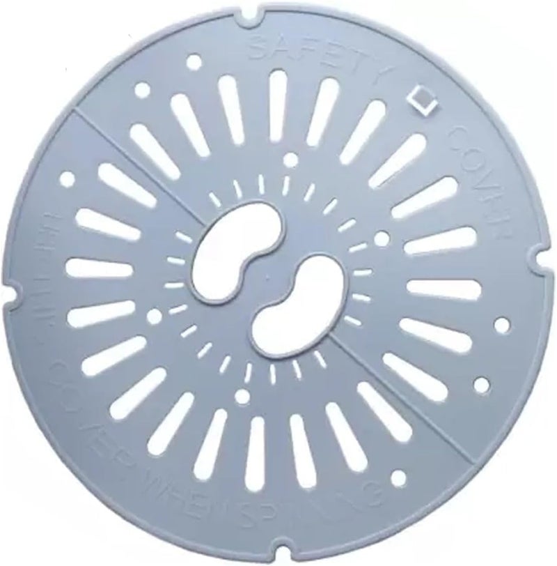 ERZA Washing Machine Dryer Spin Cap/Safety Cover/Lid, Universal Fit For Semi Automatic Washing Machine Replacement Compatible For LG Samsung Whirlpool, Size Diameter 24 cm/9.4 inch - Image 1
