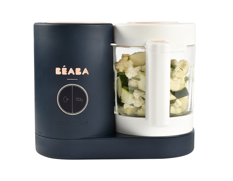 BEABA Babycook Neo Baby Food Maker | Non-Toxic Glass & Stainless Steel | Trusted by Celebrity Moms | Sustainable Baby Food Processor | Global Leader | 34 Servings in 20 Mins - Image 1