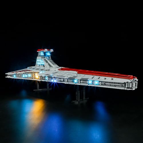 BRIKSMAX Led Lighting Kit for LEGO-75367 Venator-Class Republic Attack Cruiser - Compatible with Lego Star Wars Building Set- Not Include Lego Set - Image 4