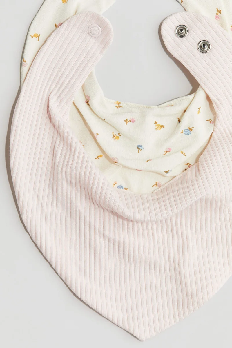 اتش اند ام 2-pack terry-lined triangular scarves