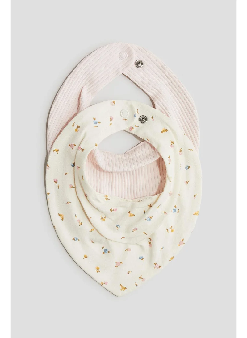 اتش اند ام 2-pack terry-lined triangular scarves