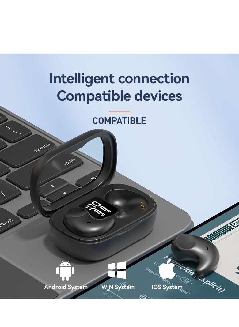 Generic - Sleep Bluetooth Earphones – Specially Designed for Side Sleeping, High-Quality TWS In-Ear Mini Earbuds. Air Conduction Wireless Bluetooth Headphones with Open-Ear Design for Comfortable, Pain-Free Long Wear During Sleep. 2025 New Invisible and Compact Model for Men and Women. - Image 1
