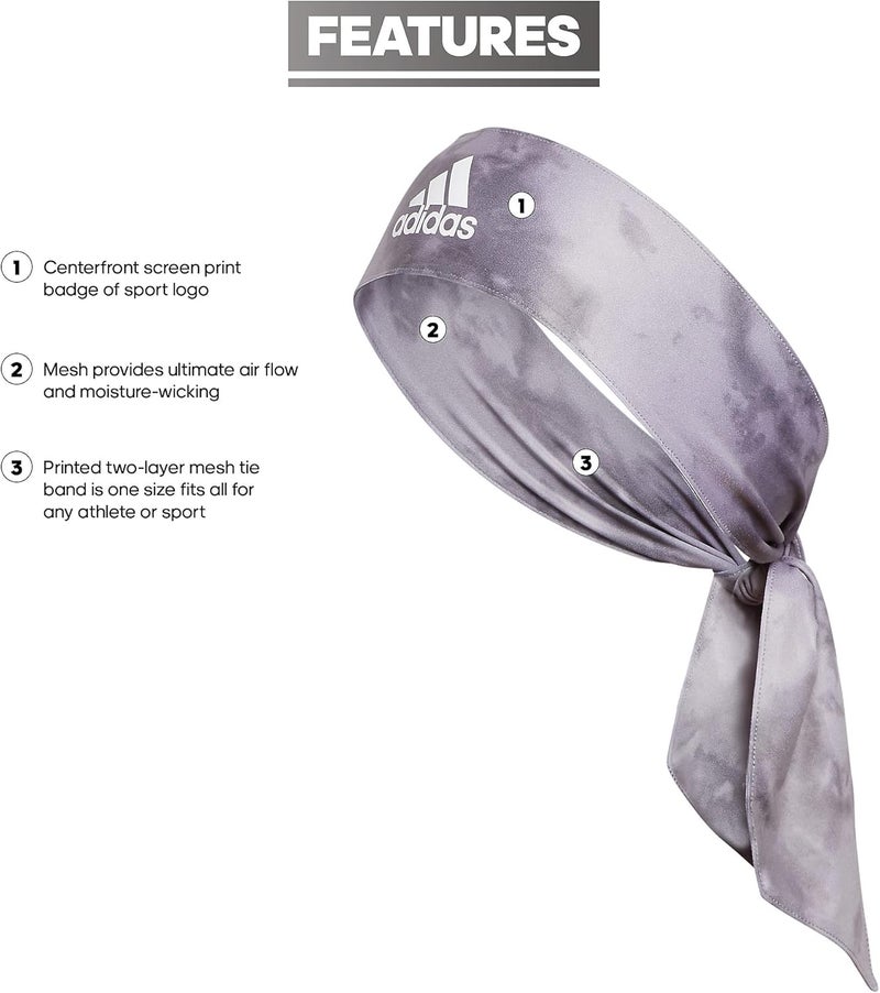 Adidas Unisex Alphaskin Headband – Performance Workout Ear & Sweat Band - Image 2