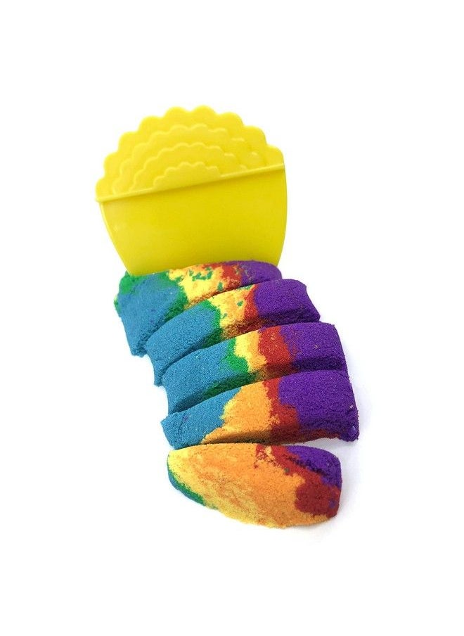 Cra-Z-Art - Cra Z Sand Rainbow Sand Jar With Bonus Surprise Tool Inside Shape Mold And Slice It Fun Sensory Toy For Ages 4 And Up - Image 1