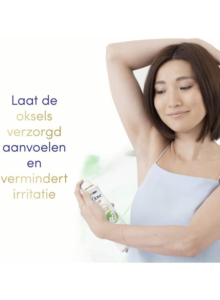 Dove Advanced Care Women Antiperspirant Deodorant Spray Go Fresh Triple Moisturizing Forumla With Pro Ceramide Serum -150 Ml - Image 3