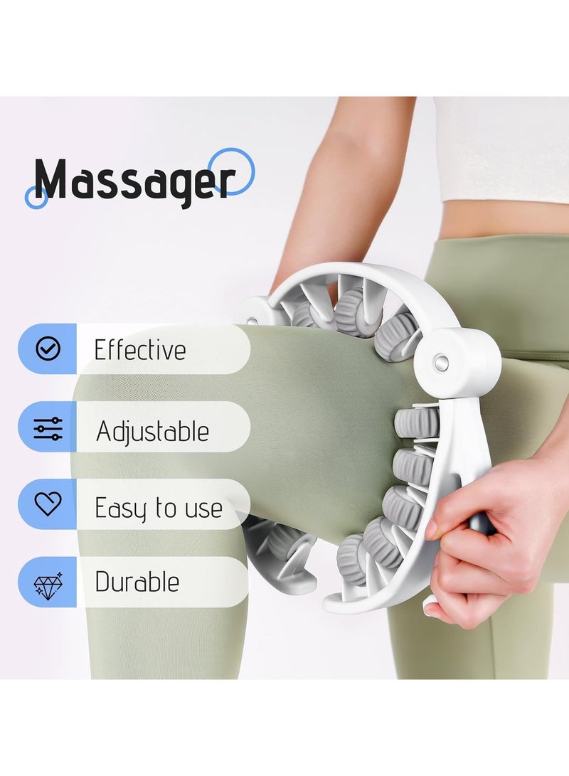 general Massage rollers, thigh slimming and cellulite removers to reduce cellulite in the legs and abdomen, deep tissue fascia muscle roller tools for muscle relaxation and cellulite relief - Image 2