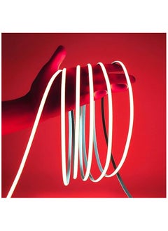General 5mm Slim LED Strip Light 12V Ultra Red AA High Quality Flexible Cuttable LED Strip Light Ultra Bright Waterproof Dustproof Bar for Home Kitchen Room Decoration 5M 