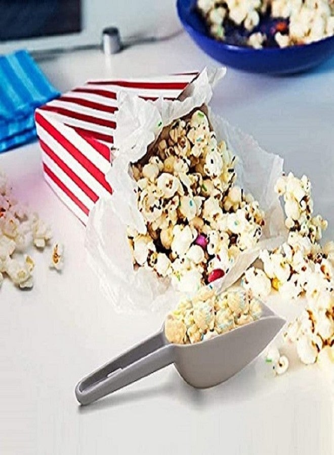 موبديسك مجموعة ملاعق بلاستيكية متعددة الأغراض من موب ديسك، 3 قطع، مناسبة للعلب، الدقيق، الحبوب، الفشار، محلات البقالة، الحبوب، السكر، دقيق القمح، الأرز، مسحوق التوابل، الآيس كريم، إلخ (متعددة الألوان) p-9658 - Image 4