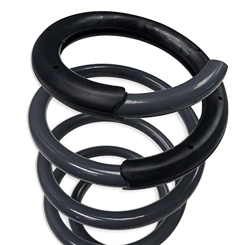 HOOTURB Universal Coil Spring Silencer Insulator Rubber Sleeve Front Rear Lower Suspension Noise Reducer Protector For Car Van Truck-4PCS - Image 5