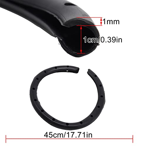 HOOTURB Universal Coil Spring Silencer Insulator Rubber Sleeve Front Rear Lower Suspension Noise Reducer Protector For Car Van Truck-4PCS - Image 3