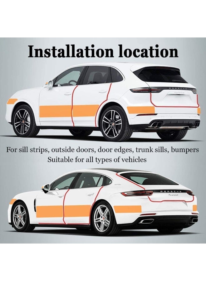 Versatile carbon fiber adhesive tape, 7cm wide x 5m long (2 rolls) - Image 5