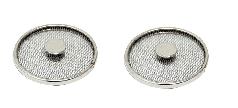 Dharam Paul Traders Stainless Steel Mesh Glass Cover, Steel Glass Cover, Set of 2 Pieces. - Image 2