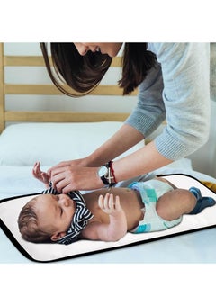 Gonice Folding Changing Pad, Diaper Pad, Waterproof, Foldable, Comfortable Changing Mat  - Image 5
