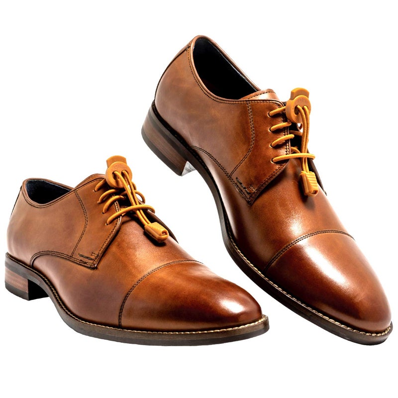 LOCK LACES Premium Elastic No Tie Shoelaces For Dress Shoes - Image 3
