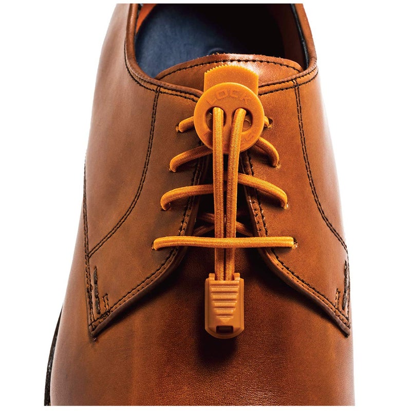 LOCK LACES Premium Elastic No Tie Shoelaces For Dress Shoes - Image 1