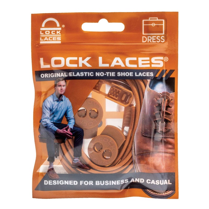 LOCK LACES Premium Elastic No Tie Shoelaces For Dress Shoes - Image 2