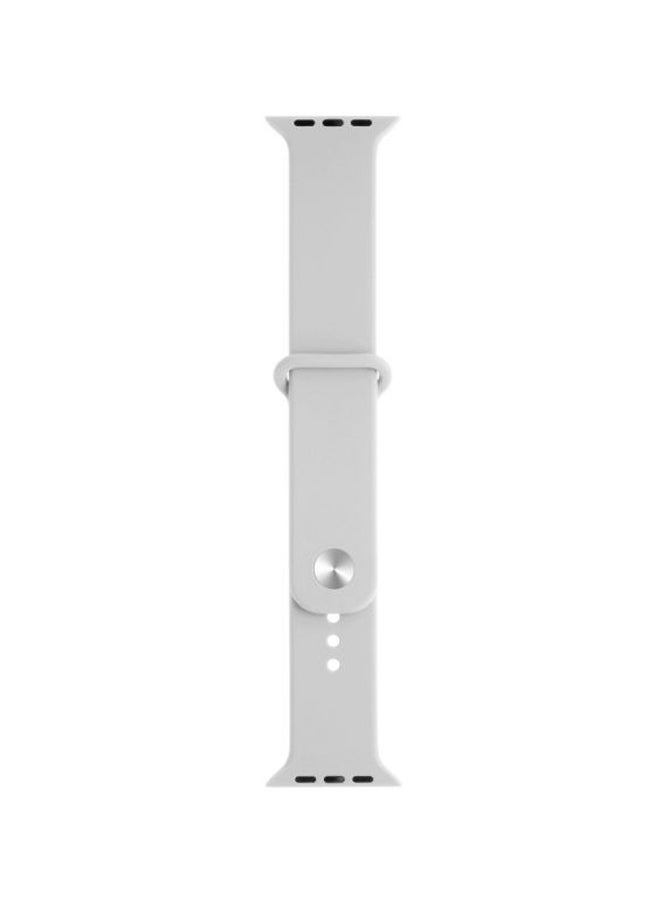EHOME Replacement Band For Apple Watch 42mm Light Grey - Image 1