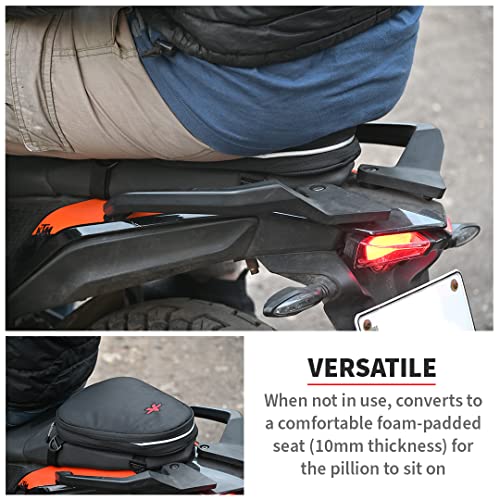 ViaTerra Seaty V2 Motorcycle City Bag I Perfect Bike Accessory for Commute I Flexible Storage Capacity - Image 5