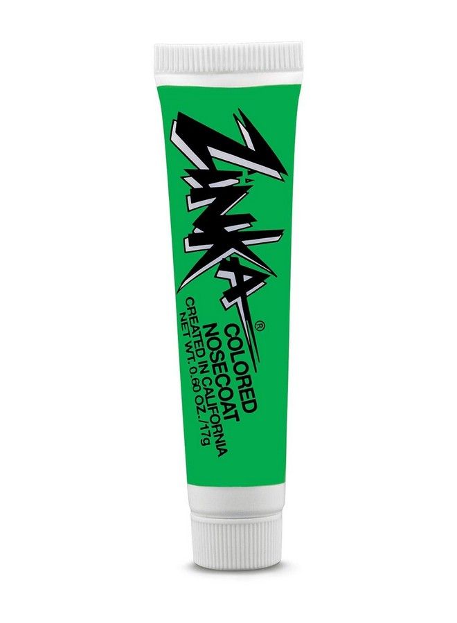 zinka Colored Nosecoat Waterproof Sunblock .6Oz Tube (Jungle Green) - Image 1