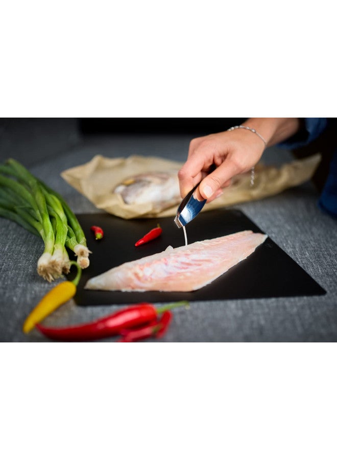 Rosle ملقط سمك من الفولاذ المقاوم للصدأ من روسلي، 5.9 بوصة، فضي - Image 2