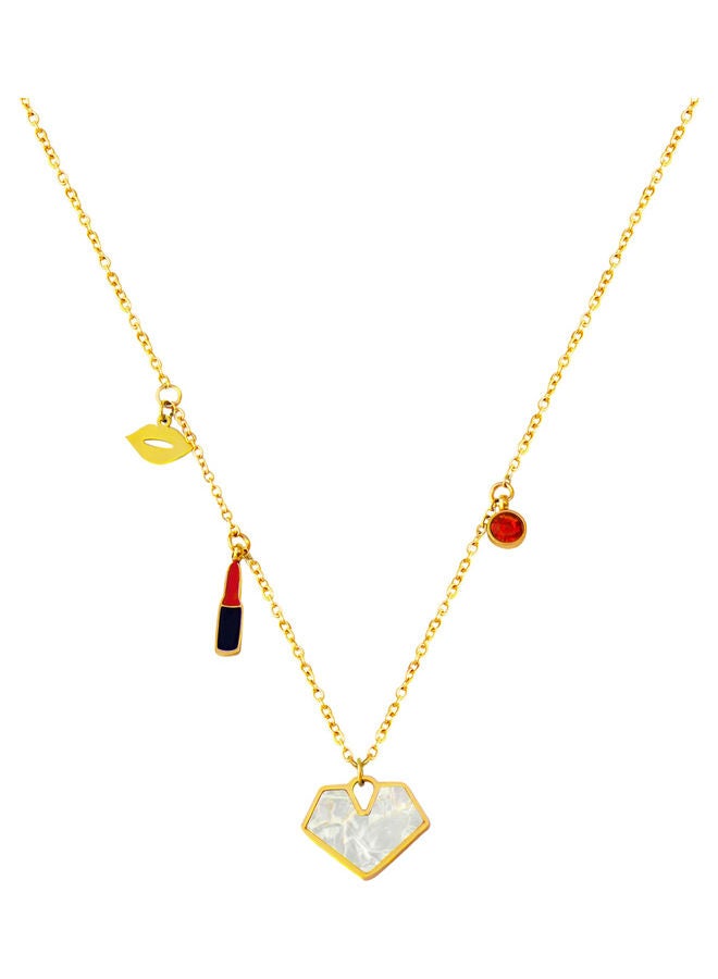 AIWANTO Stainless Steel Pendant Necklace - Image 1