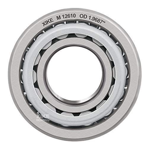 XiKe 2 Set Wheel Bearings SET3 - M12649/M12610 - ID 0.8437" x OD 1.9687", Tapered Roller Bearings Cup and Cone, Fits for Very Many Car and Trailer Axles. - Image 4