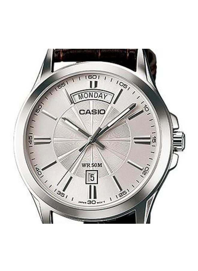 CASIO Men Water Resistant Analog Watch MTP-1381L-7AVDF - Image 2